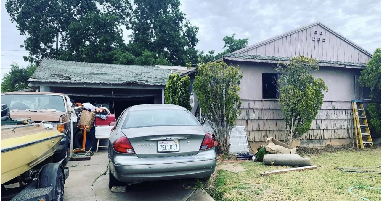 North Highlands home before renovation